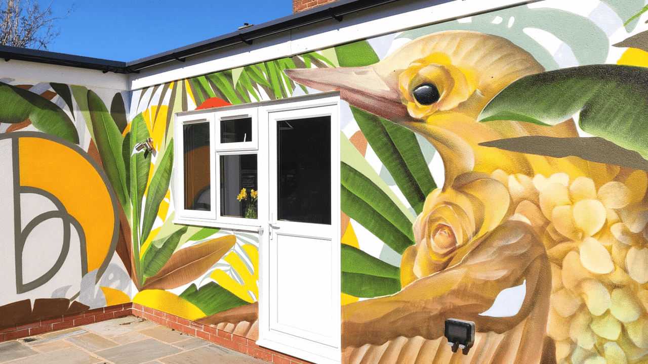 How we pay tribute to nature and community with biophilic mural art