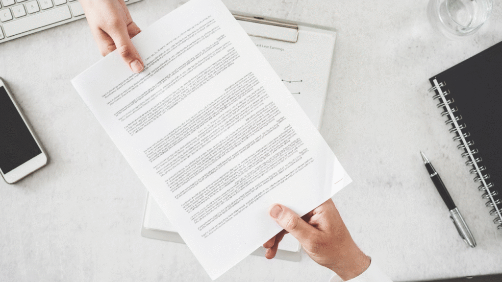 Section 21 document UK