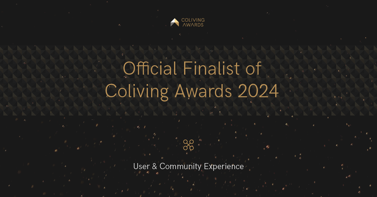 B-Hive Living nominated for Coliving Awards 2024