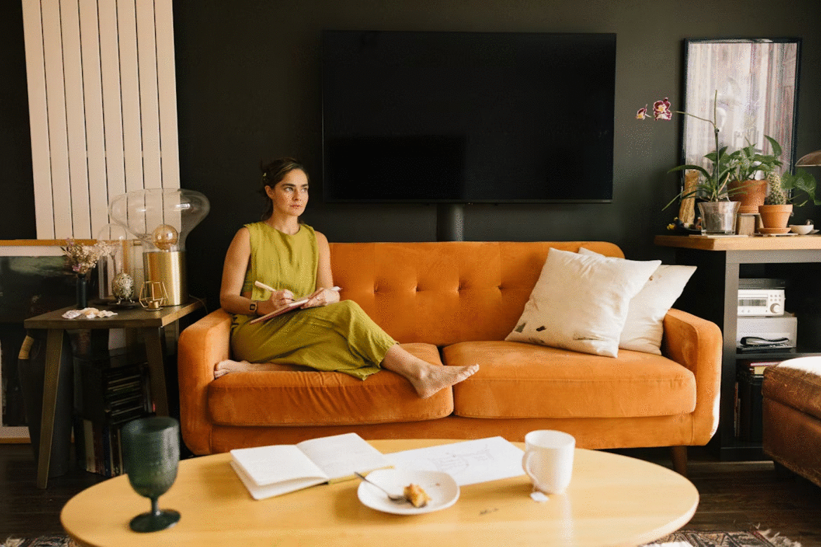 Professional planning commute schedules and unwinding comfortably in a peaceful Bicester home